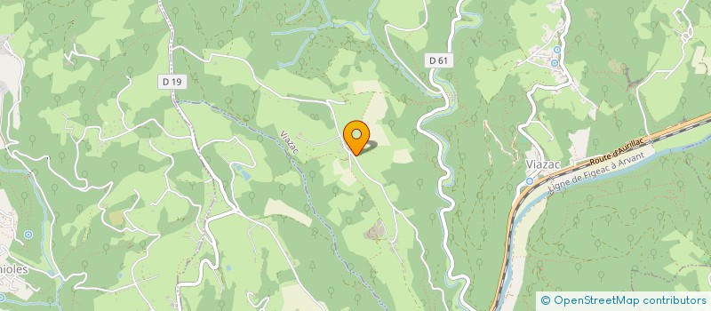 localisation de l'entreprise FIDELCAP  VIAZAC