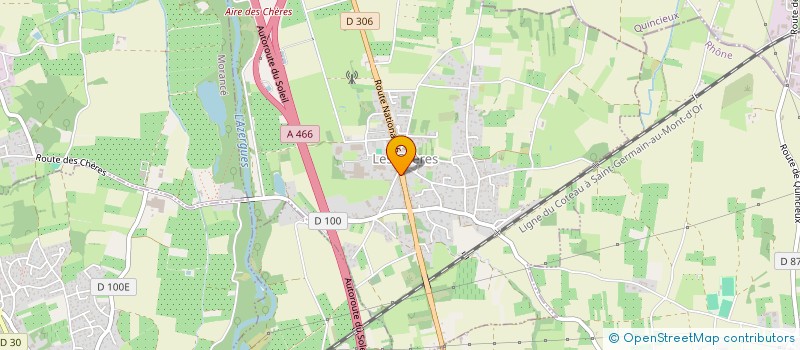 localisation de l'entreprise FIDELE AMBULANCES 69  VILLEURBANNE