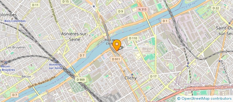 localisation de l'entreprise FIDELE AUX MARQUES à CLICHY