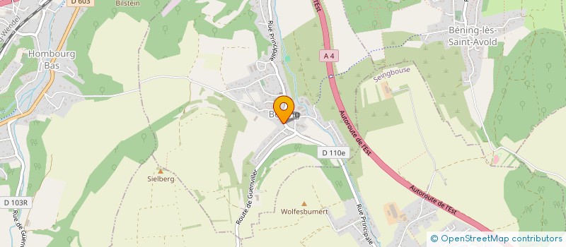 localisation de l'entreprise FIDELE BATIMENT  BENING-LES-SAINT-AVOLD