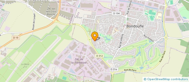 localisation de l'entreprise FIDELE COMPAGNON à BONDOUFLE