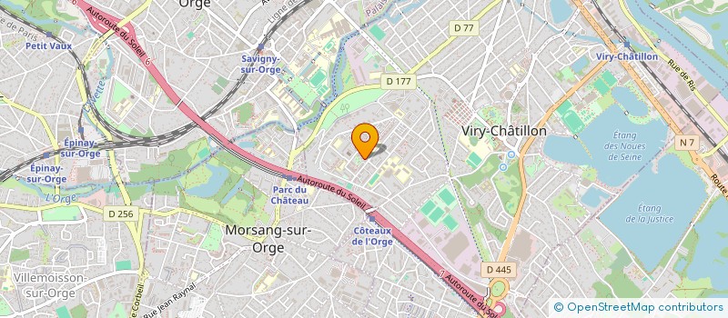 localisation de l'entreprise FIDELE LVDP/VTC à VIRY-CHATILLON