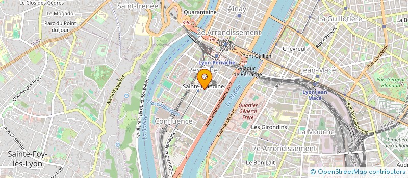 localisation de l'entreprise FIDELEASE à LYON