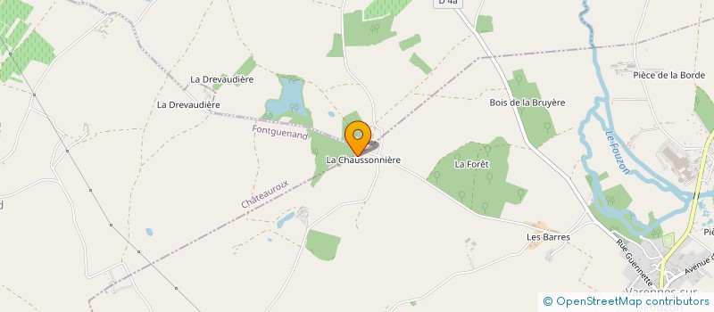localisation de l'entreprise FIDELETAS à VAL-FOUZON