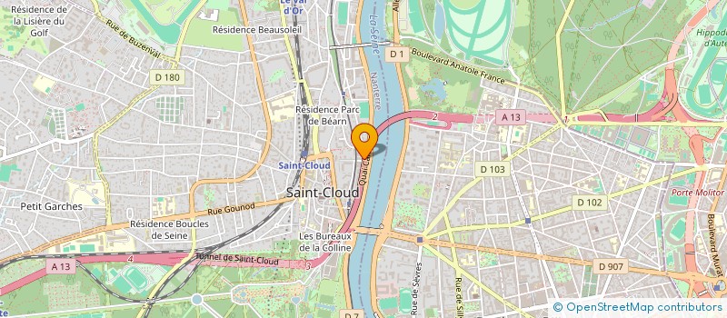 localisation de l'entreprise FIDELIA ASSISTANCE  SAINT CLOUD