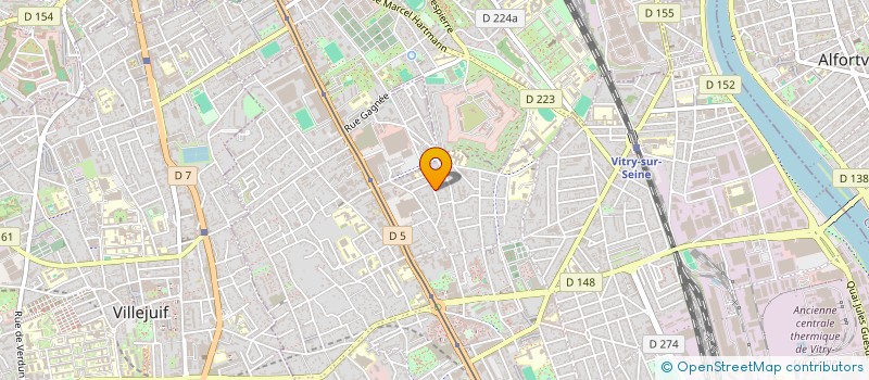 localisation de l'entreprise FIDELIA CORP à VITRY-SUR-SEINE