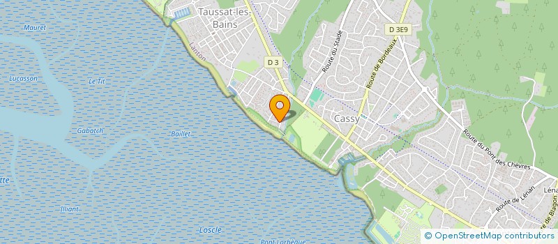 localisation de l'entreprise FIDELIO  LANTON