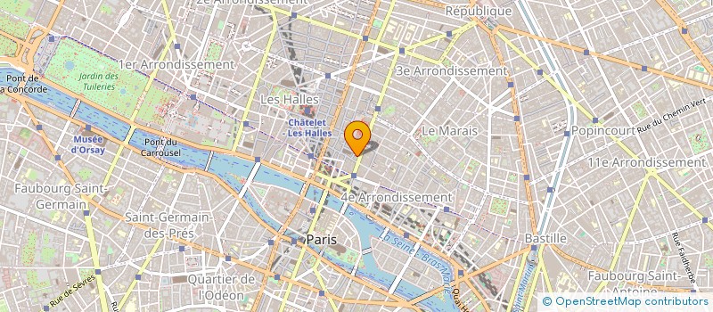 localisation de l'entreprise FIDELIO M  PARIS