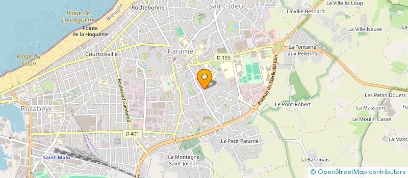 localisation de l'entreprise FIDELIS  SAINT-MALO
