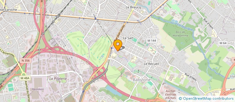 localisation de l'entreprise FIDELIS à VILLENEUVE-D'ASCQ