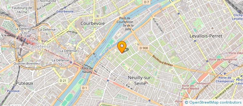 localisation de l'entreprise FIDELIS BIS à NEUILLY-SUR-SEINE
