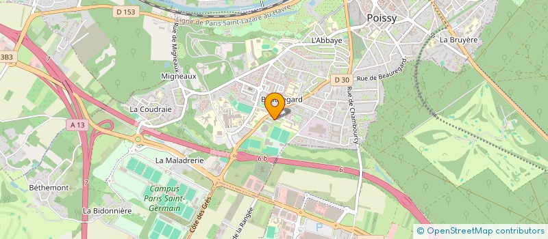 localisation de l'entreprise FIDELIS DATA SERVICES  POISSY