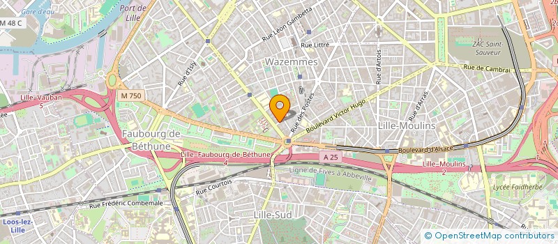 localisation de l'entreprise FIDELITE MOSQUEE ASSOUNNA à LILLE