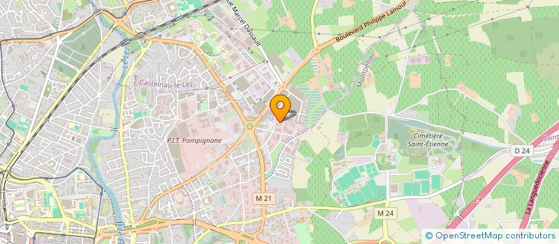 localisation de l'entreprise FIDELITY23 à CASTELNAU-LE-LEZ
