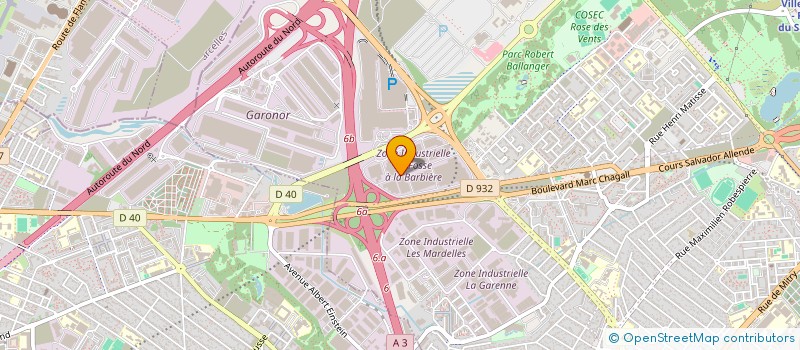 localisation de l'entreprise FIDELLOCAUX à AULNAY-SOUS-BOIS