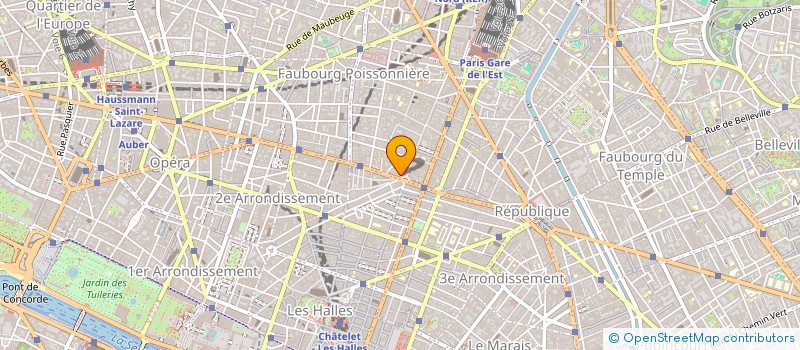 localisation de l'entreprise FIDELTEX à PARIS