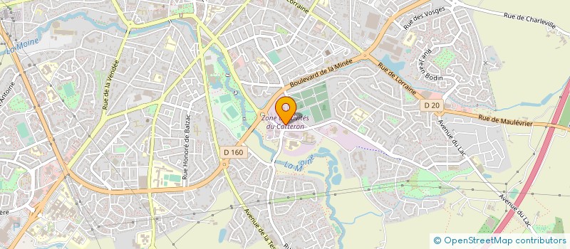 localisation de l'entreprise FIDELYS MAUGES à CHOLET