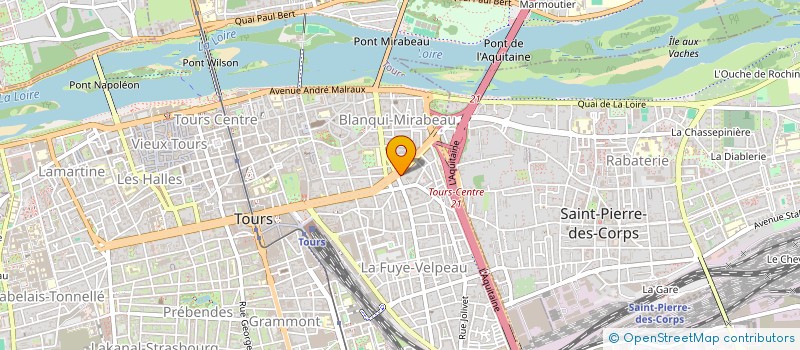 localisation de l'entreprise FIDEM INVEST  TOURS