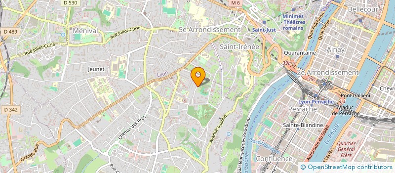 localisation de l'entreprise FIDENTIS  SAINTE-FOY-LES-LYON