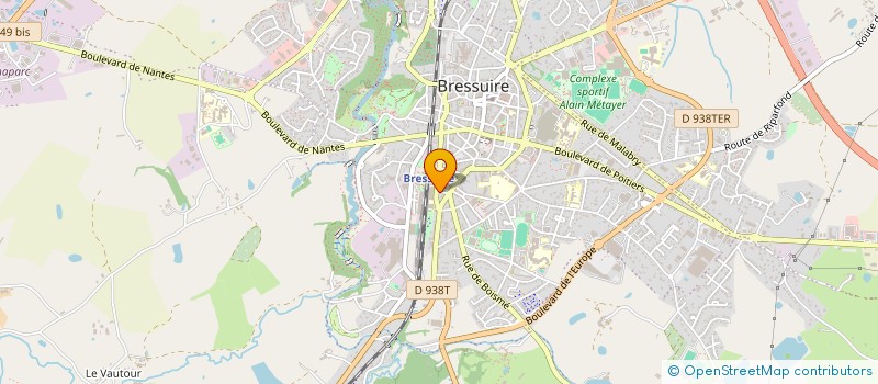 localisation de l'entreprise FIDEO MANAGEMENT  BRESSUIRE