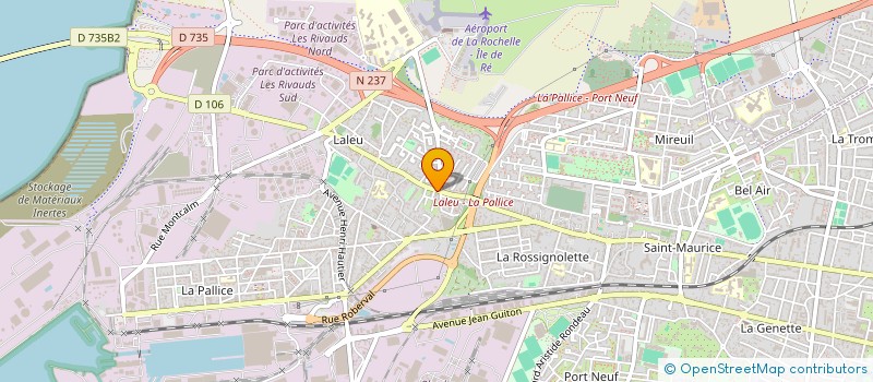 localisation de l'entreprise FIDEPE WEB à LA ROCHELLE