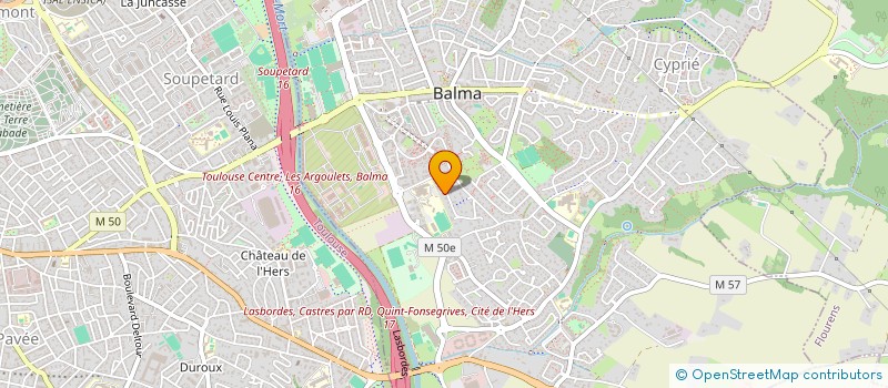localisation de l'entreprise FIDER à BALMA