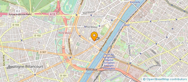 localisation de l'entreprise FIDEREC AUDIT à PARIS