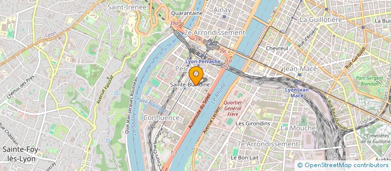 localisation de l'entreprise FIDERIAS LP  LYON