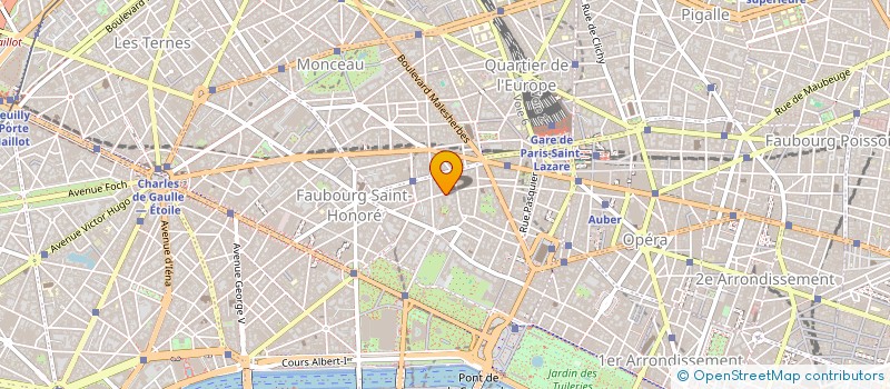 localisation de l'entreprise FIDERIM à PARIS