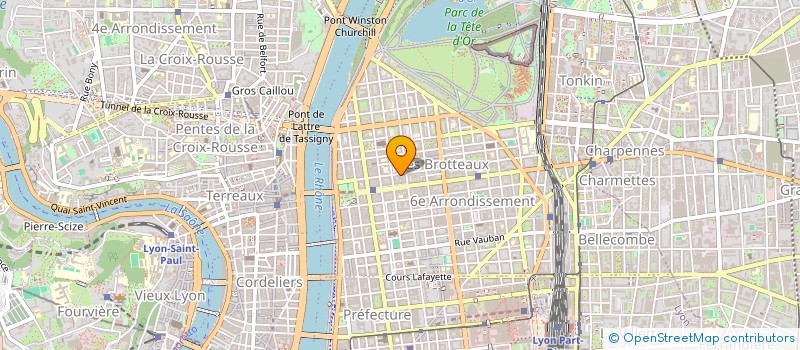 localisation de l'entreprise FIDES à LYON