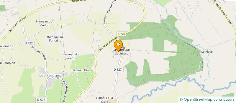 localisation de l'entreprise FIDES CAP  BRICQUEBEC-EN-COTENTIN