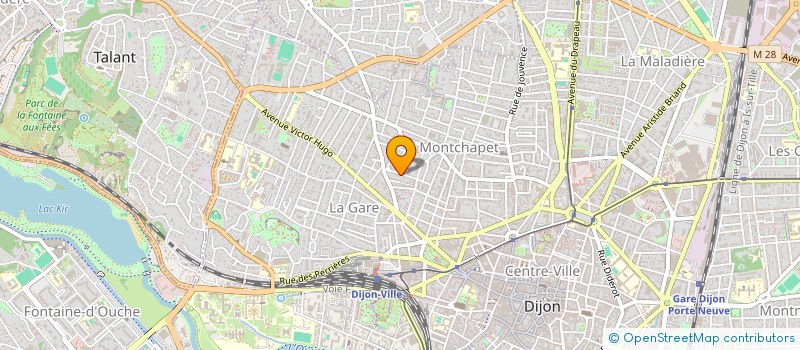 localisation de l'entreprise FIDES-INF à DIJON