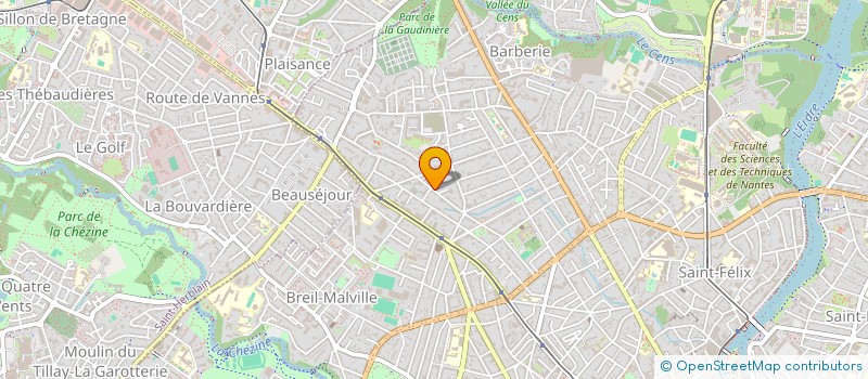 localisation de l'entreprise FIDES INVEST  NANTES