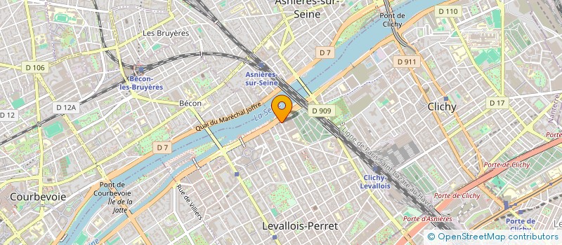 localisation de l'entreprise FIDES MANAGEMENT à LEVALLOIS-PERRET