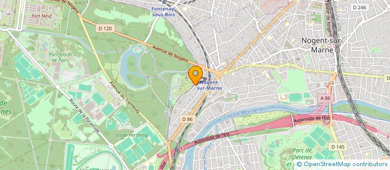 localisation de l'entreprise FIDES PATRIMOINE  NOGENT-SUR-MARNE