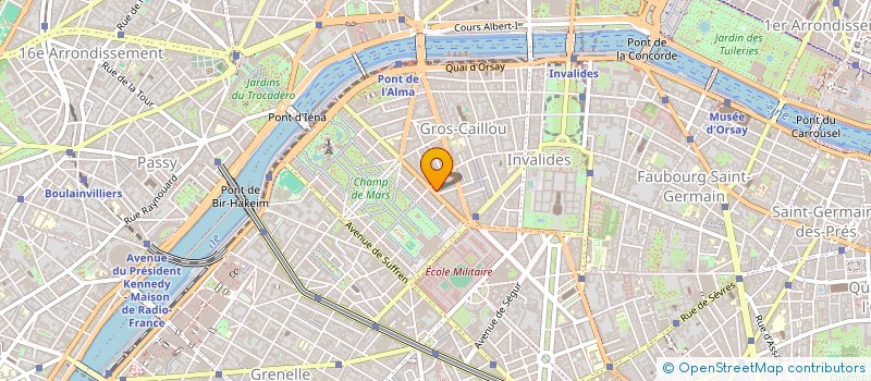 localisation de l'entreprise FIDES PROMOTION à PARIS