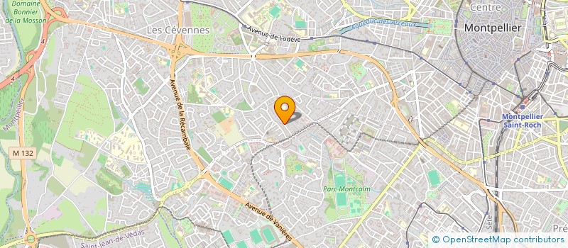 localisation de l'entreprise FIDESTRA  MONTPELLIER