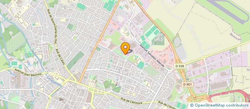 localisation de l'entreprise FIDEUROP CONSEIL à BEAUVAIS