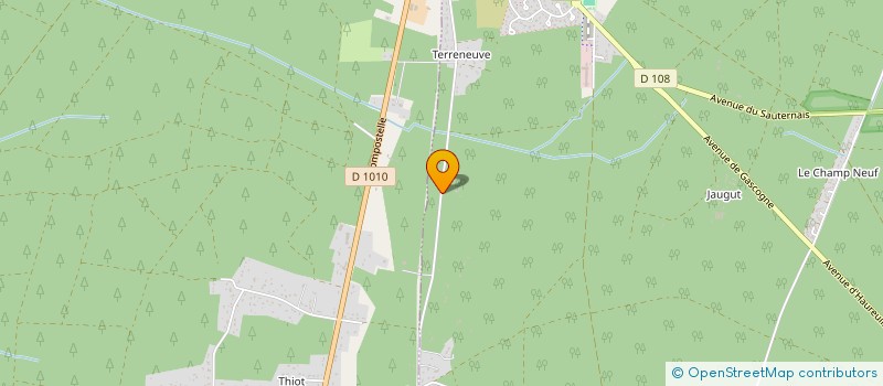 localisation de l'entreprise FIDEV CONSEIL  LE BARP