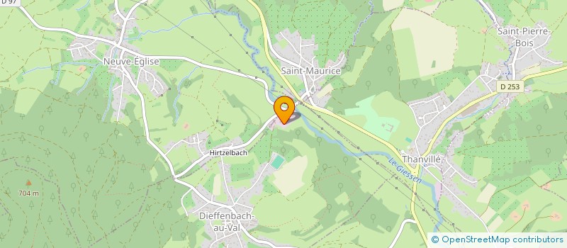 localisation de l'entreprise FIDEVE GROUPE  NEUVE-EGLISE