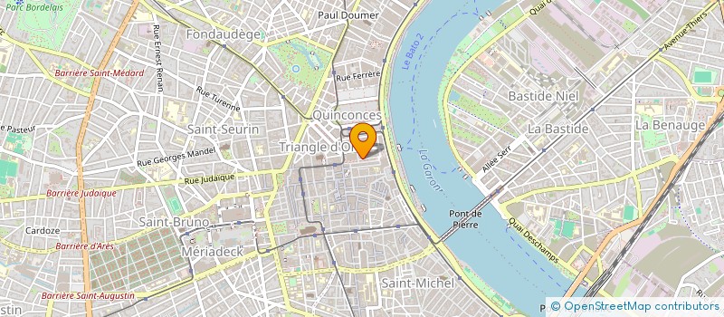 localisation de l'entreprise FIDEWINE  BORDEAUX