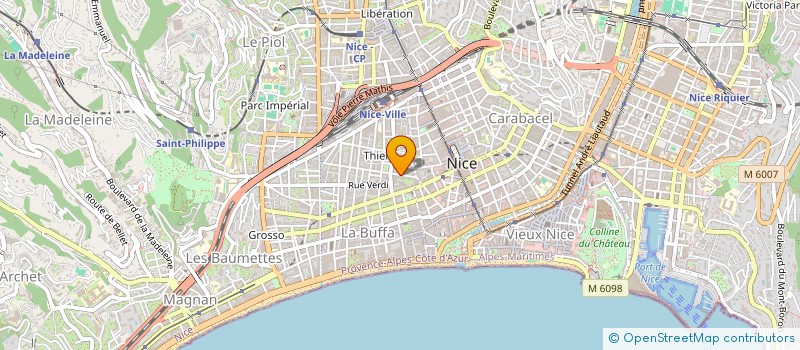 localisation de l'entreprise FIDEXCO FRANCE  NICE