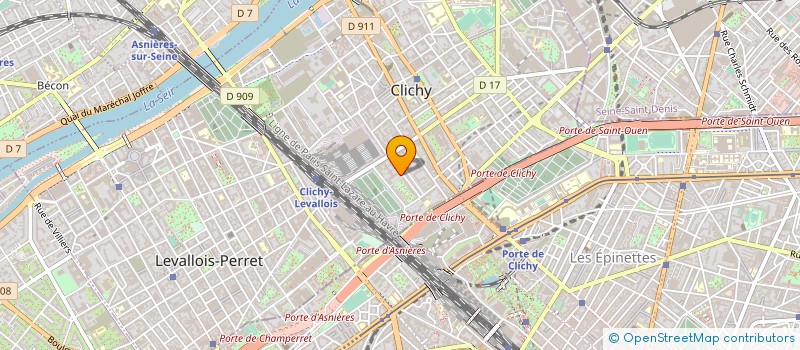 localisation de l'entreprise FIDEXHOLDING à CLICHY