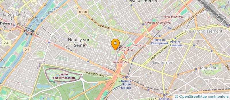 localisation de l'entreprise FIDEXIMMO à NEUILLY-SUR-SEINE
