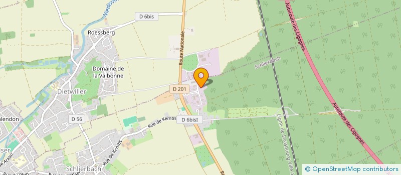 localisation de l'entreprise FIDEXIS CONSEILS  SCHLIERBACH