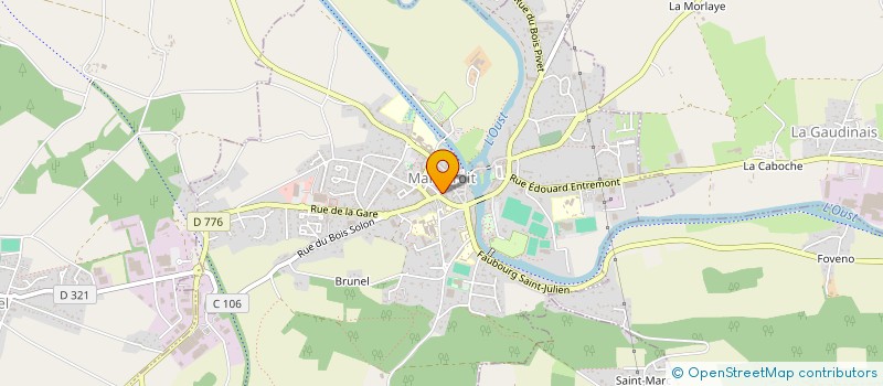 localisation de l'entreprise FIDEXPERT à MALESTROIT