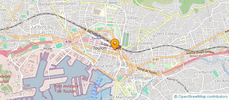 localisation de l'entreprise FIDHER à TOULON