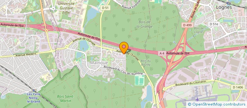 localisation de l'entreprise FIDIA SARL à EMERAINVILLE