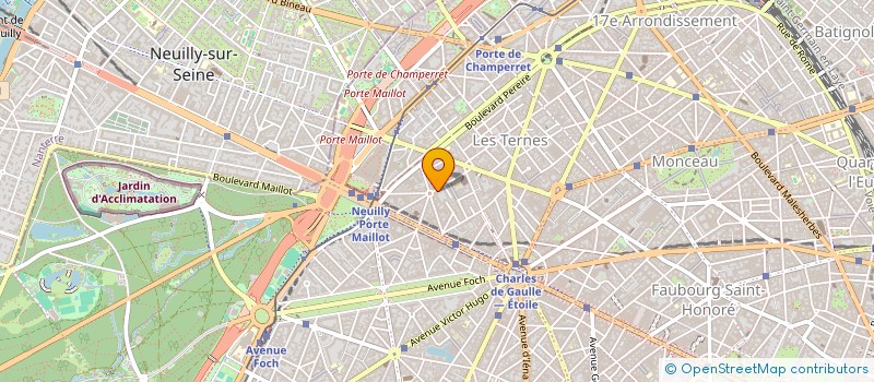 localisation de l'entreprise FIDIE à VERSAILLES