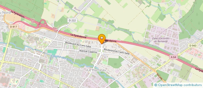 localisation de l'entreprise FIDIKOU à PAU